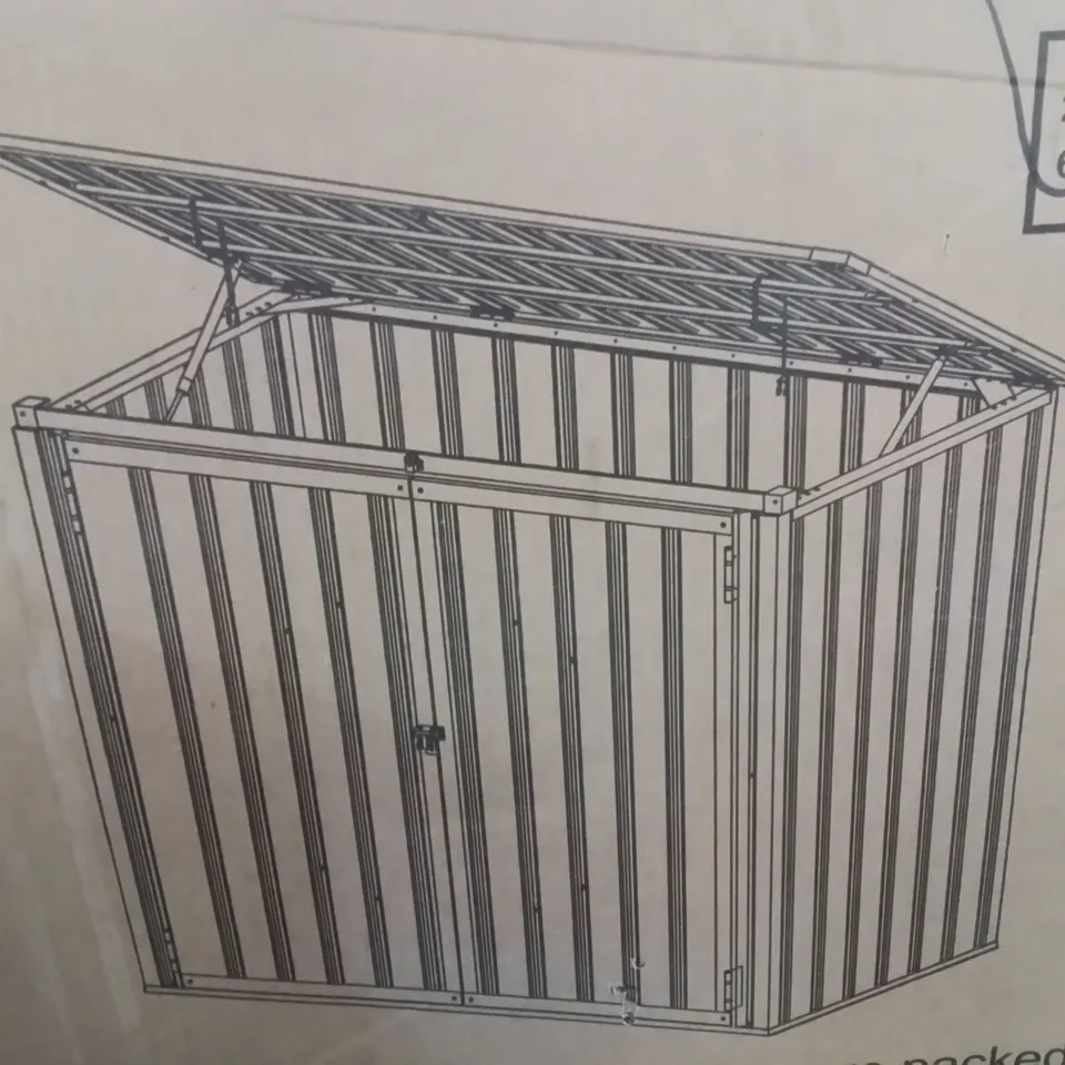 BOXED STORAGE SHED