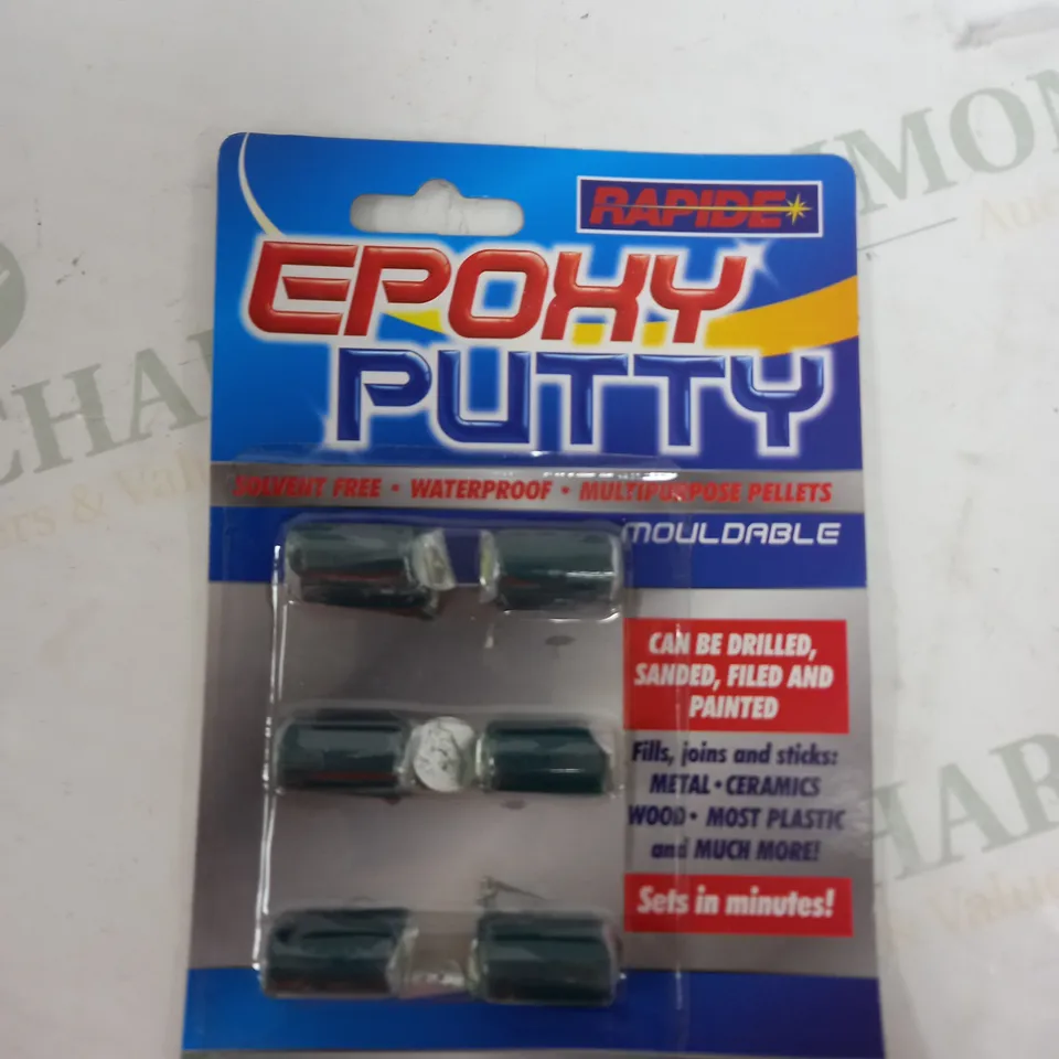 BOX OF APPROXIMATELY 10 EPOXY PUTTY EPOXY PUTTY REPAIR PELLETS