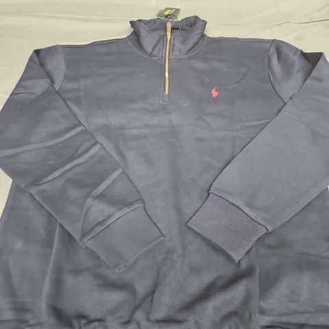 POLO RALPH LAUREN 1/4 ZIP FLEECE - SIZE XL