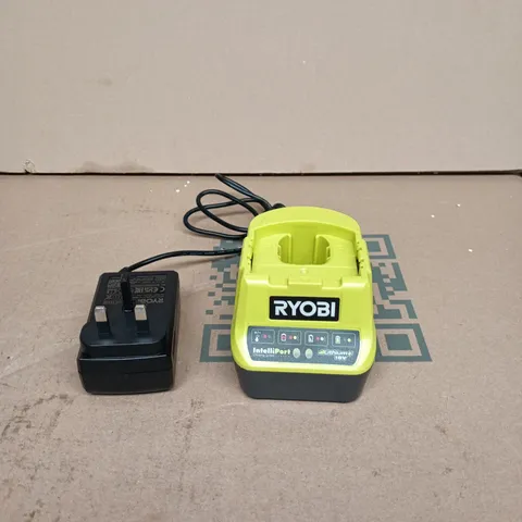 RYOBI INTELLIPORT LITHIUM+ 18V BATTERY CHARGER – UK PLUG