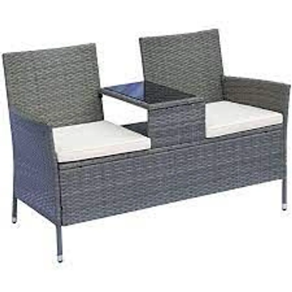 BOXED OUTSUNNY LOVESEAT (1 BOX)