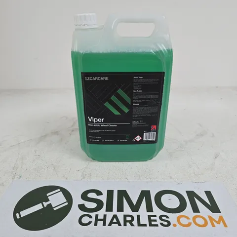 EZCARCARE VIPER NON-ACIDIC WHEEL CLEANER – 5L