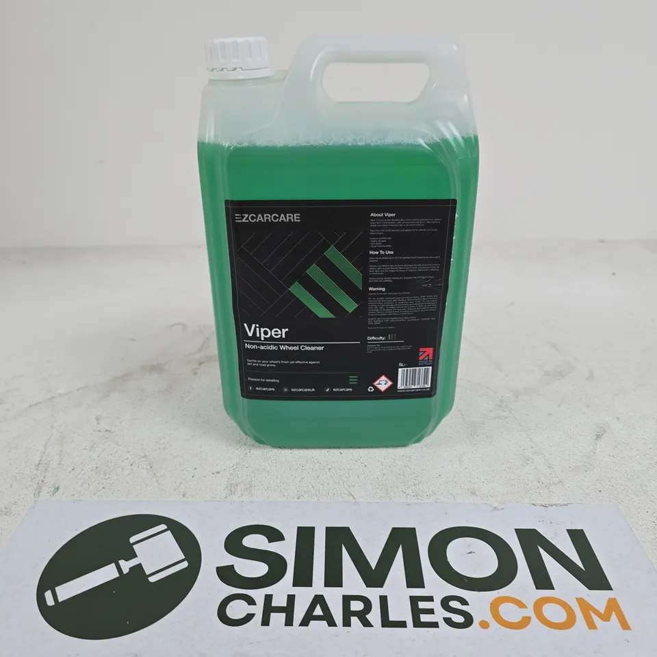 EZCARCARE VIPER NON-ACIDIC WHEEL CLEANER – 5L