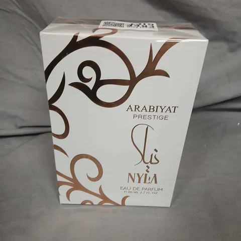 BOXED AND SEALED NYLA ARABYAT PRESTIGE EAU DE PARFUM 80ML