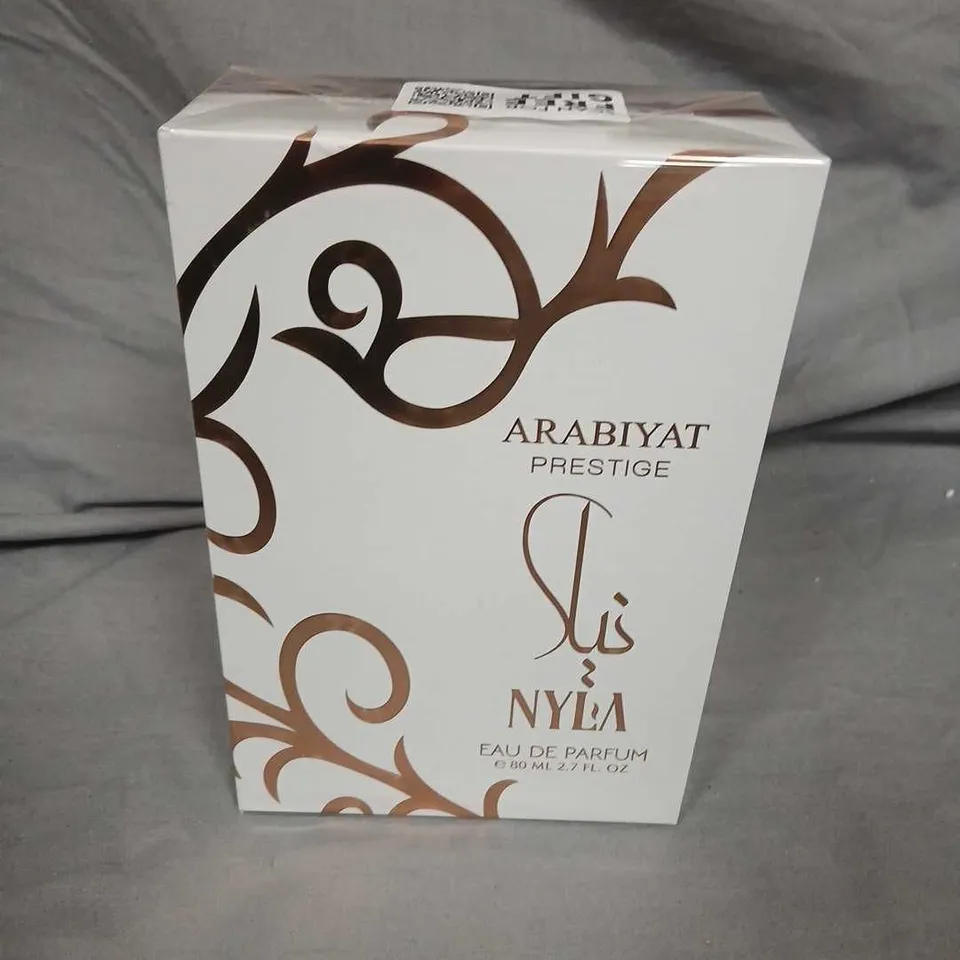 BOXED AND SEALED NYLA ARABYAT PRESTIGE EAU DE PARFUM 80ML
