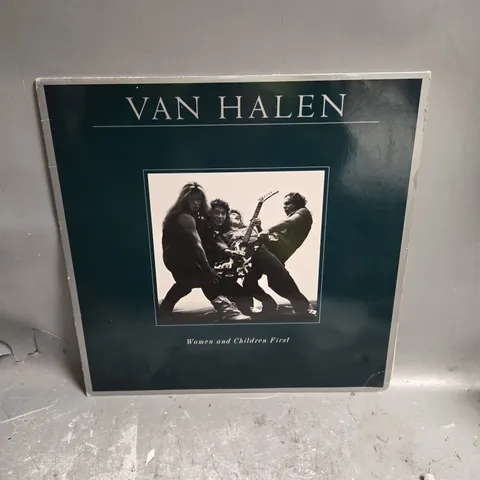 VAN HALEN WOMEN AND CHILDREN FIRST VINYL 