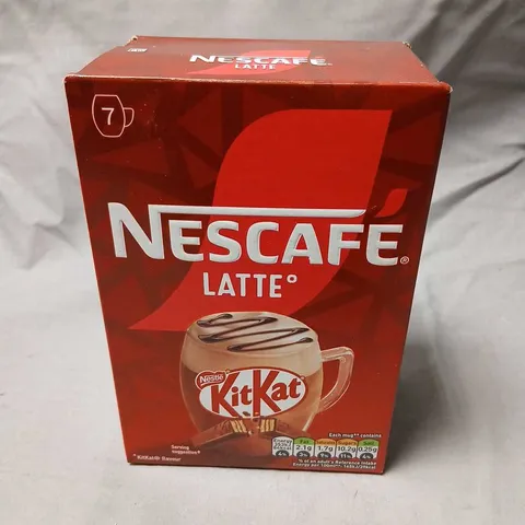 SIX BOXED NESCAFÉ LATTE KITKAT 7 X 21G 