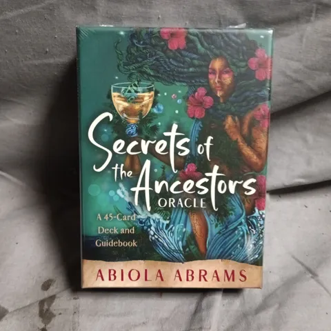 SEALED SECRETS OF THE ANCESTORS ORACLE CARD DECK BY ABIOLA ABRAMS