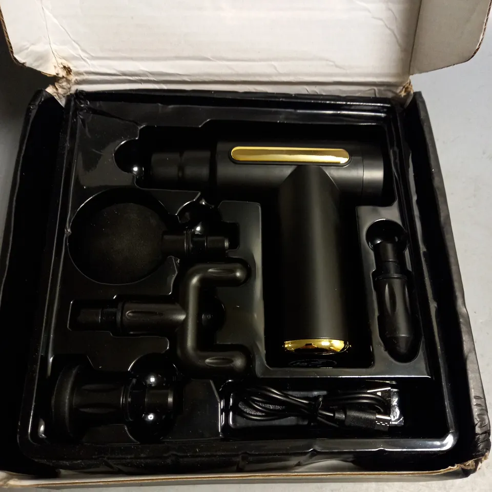 BOXED MASSAGE GUN BLACK