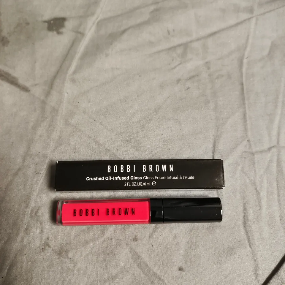 BOBBI BROWN CRUSHED OIL-INFUSED GLOSS – PINK, 6 ML – BOXED