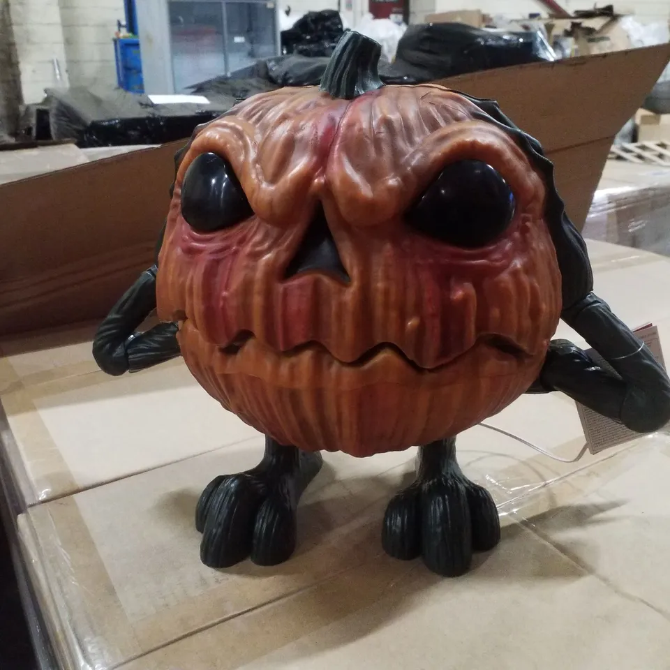 PALLET CONTAINING APPROXIMATELY 17 BOXES OF 2 BRAND NEW HALLOWEEN ANIMATED PUMPKIN DECORATIONS
