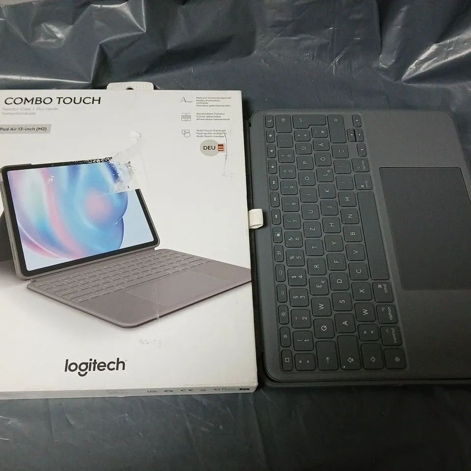 LOGITECH COMBO TOUCH KEYBOARD CASE FOR IPAD 13" - M2 – BOXED