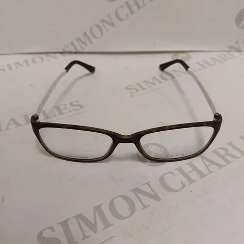 ESPIRIT ET17444 WHITE/HAVANA FULL RIM EYEGLASSES
