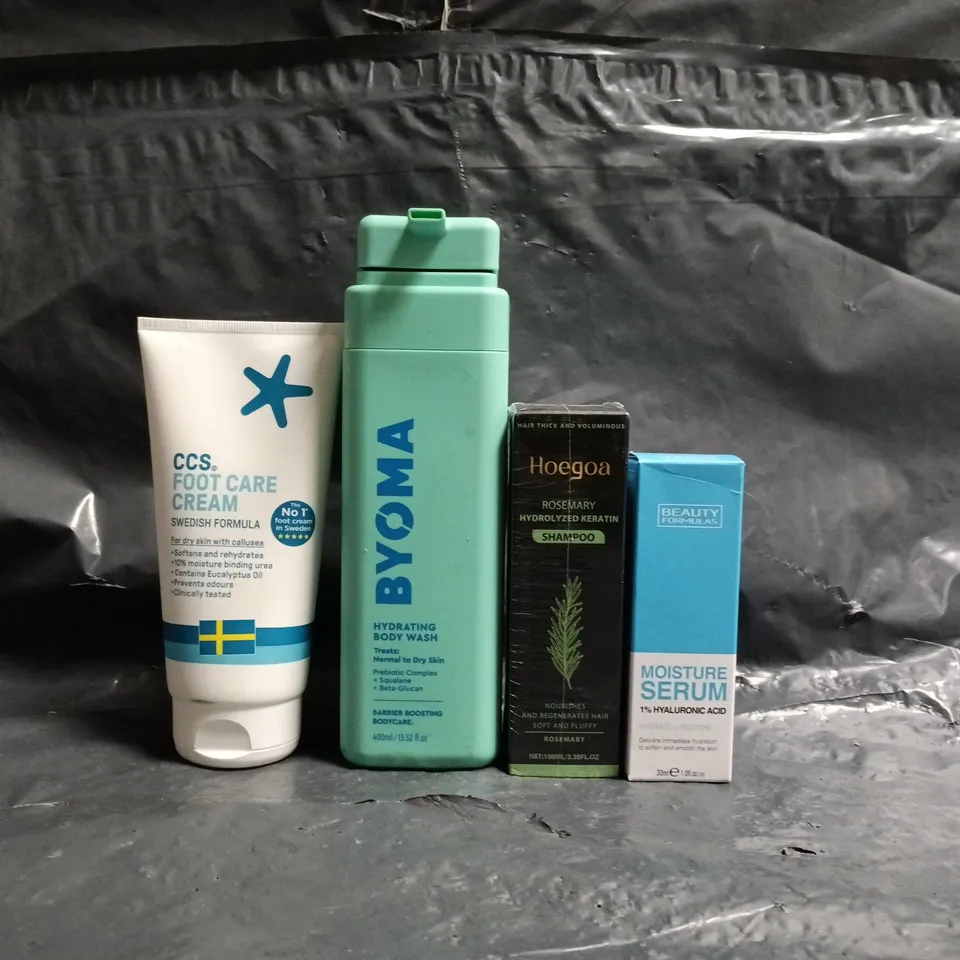 APPROXIMATELY 20 ASSORTED COSMETIC ITEMS TO INCLUDE BYOMA, HOEGOA, ETC - COLLECTION ONLY