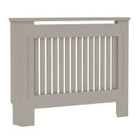 BOXED NEO MEDIUM GREY DECORATIVE WOODEN RADIATOR COVER (1 BOX)