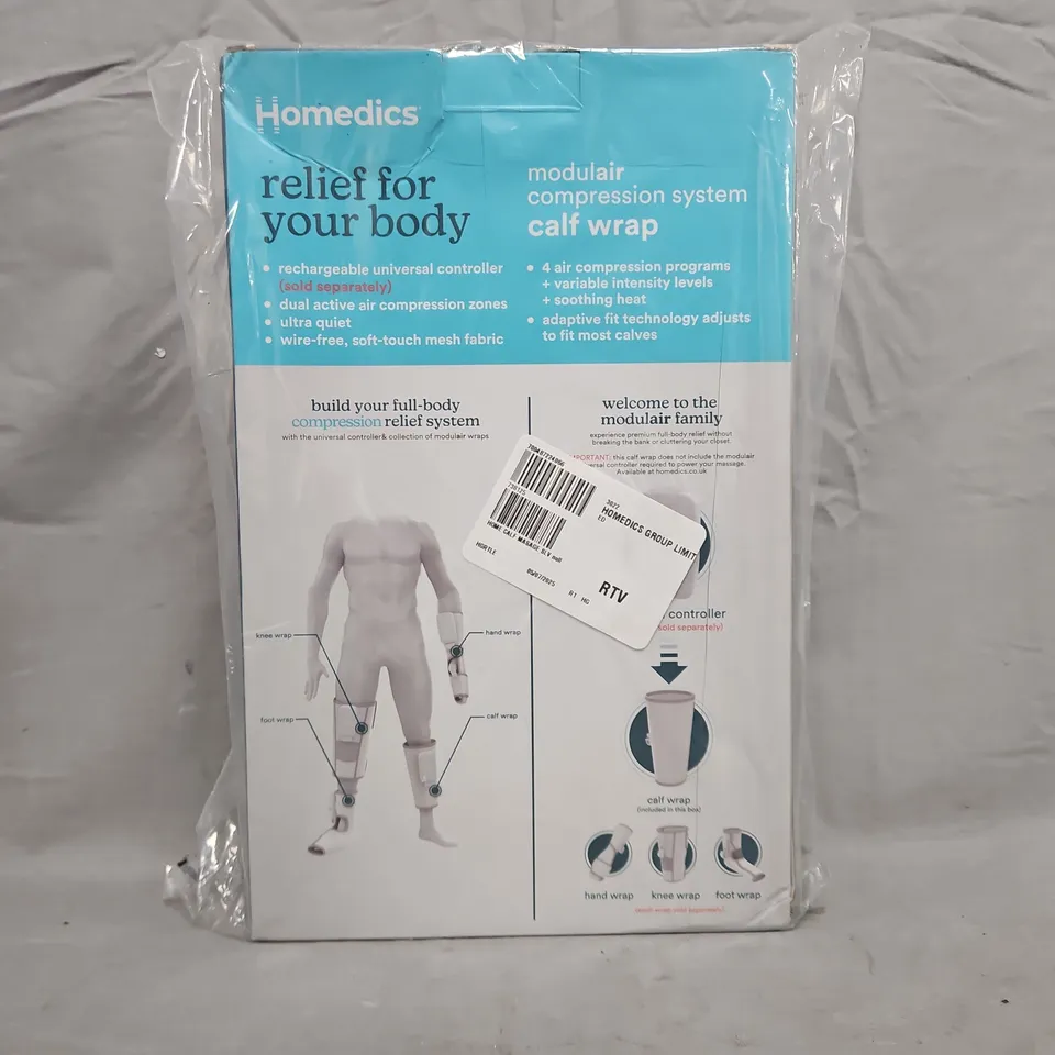 BOXED HONEDICS MODULAR COMPRESSION SYSTEM CALF WRAP