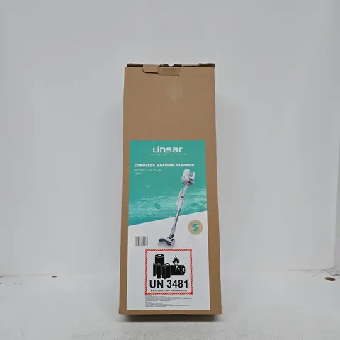 LINSAR CORDLESS VACUUM CLEANER BOXED
