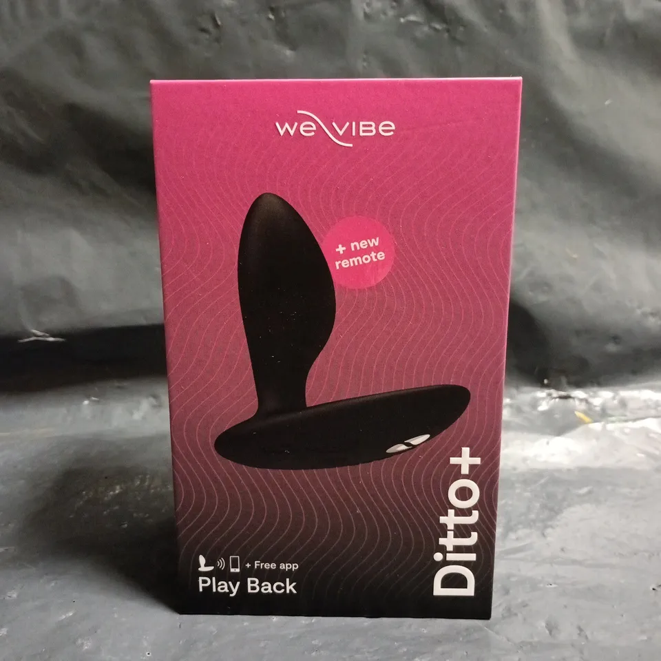 WE-VIBE DITTO+ REMOTE-CONTROLLED SEX TOY