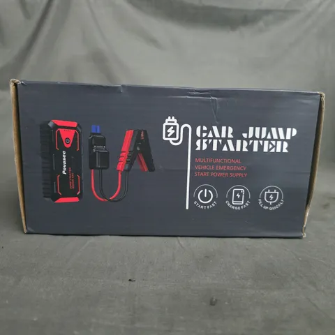 Car Jump Starter Portable Battery Booster with Clamp Leads – Boxed
