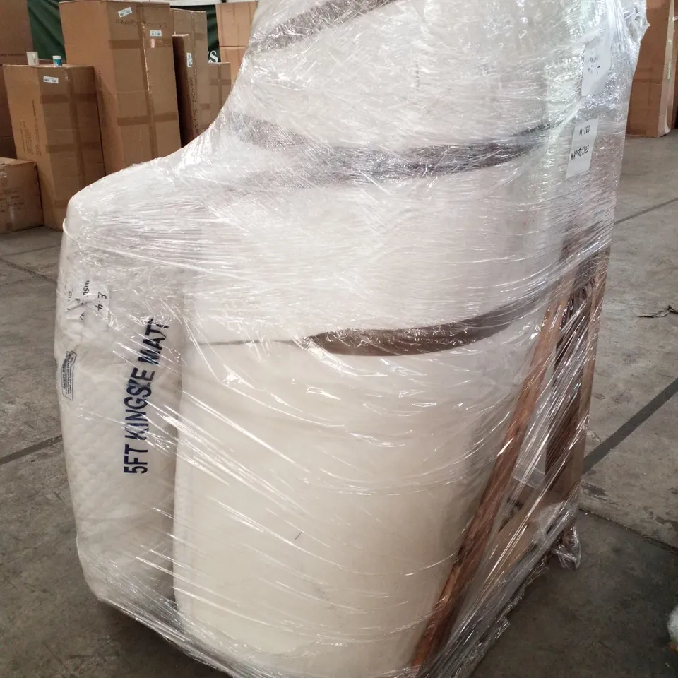 PALLET CONTAINING APPROXIMATELY 2 MIXED MATTRESSES 