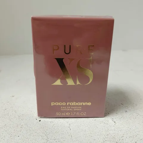 SEALED PACO RABANNE PURE XS EAU DE PARFUM SPRAY 50ML