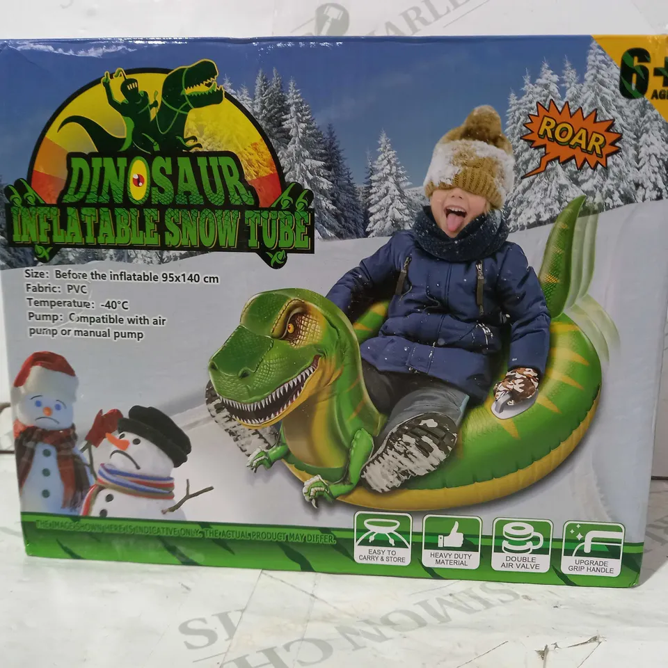 DINOSAUR INFLATABLE SNOW TUBE