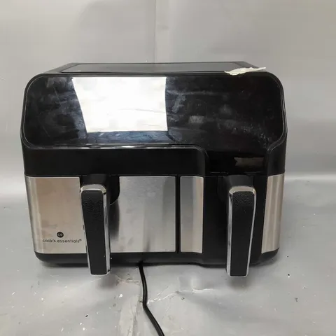 BOXED OUTLET COOK'S ESSENTIALS DUAL AIR FRYER