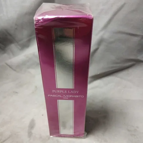 BOXED AND SEALED PURPLE LADY PASCAL MORABITO PARIS EAU DE PARFUM 100ML