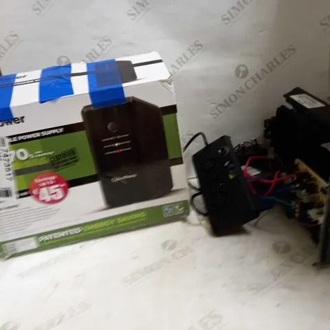 CYBERPOWER UT650EIG UT SERIES, 650VA/360W, 4 IEC OUTLETS, AVR, MINI-TOWER UPS