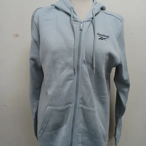 REEBOK LOGO JACKET IN GREY - SIZE MEDIUM