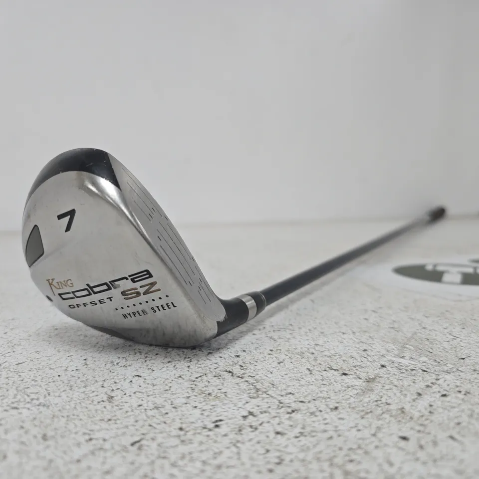 COBRA KING COBRA OFFSET SZ HYPER STEEL GOLF CLUB HEAD WITH MITSUBISHI RAYON SHAFT (REGULAR FLEX)