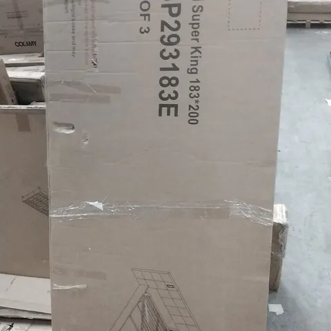 BOXED SUPER KING BED FRAME (3BOXES)