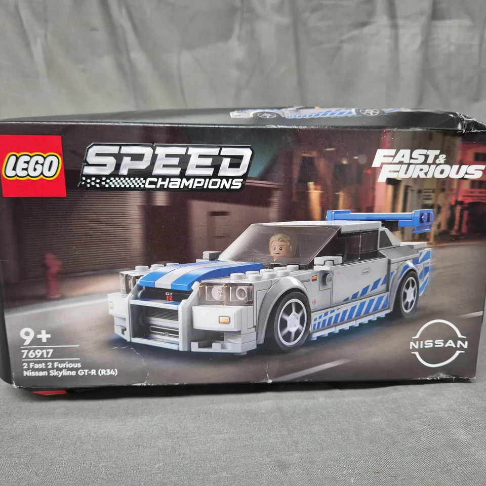 LEGO SPEED CHAMPIONS 2 FAST 2 FURIOUS NISSAN SKYLINE GT-R (R34) 76917