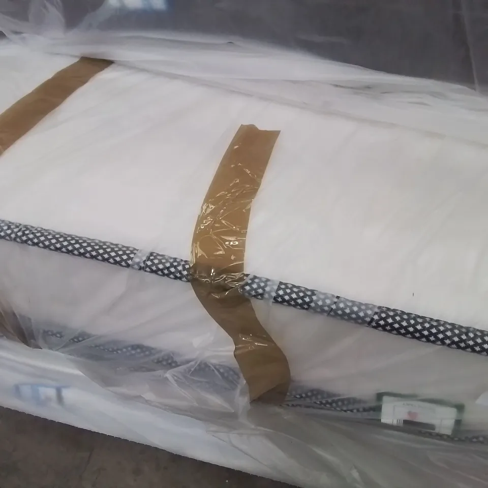 QUALITY BAGGED 4'6" DOUBLE PILLOW TOP MATTRESS