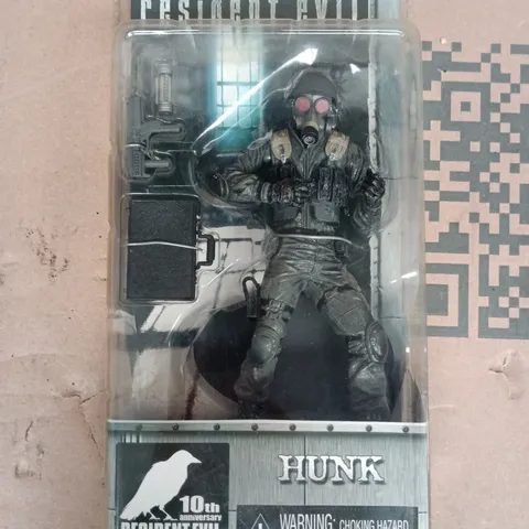 SEALED HUNK RESIDENT EVIL 10TH ANNIVERSARY ACTION FIGURE 