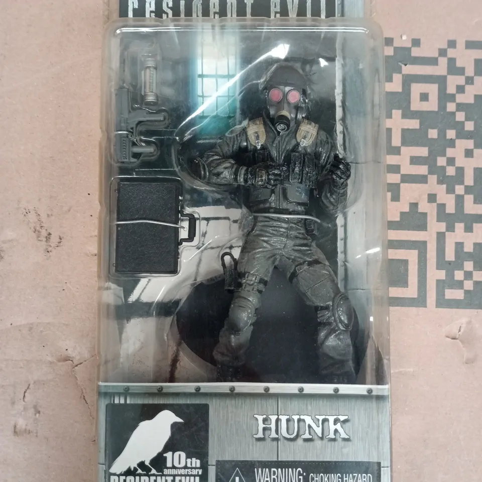 SEALED HUNK RESIDENT EVIL 10TH ANNIVERSARY ACTION FIGURE