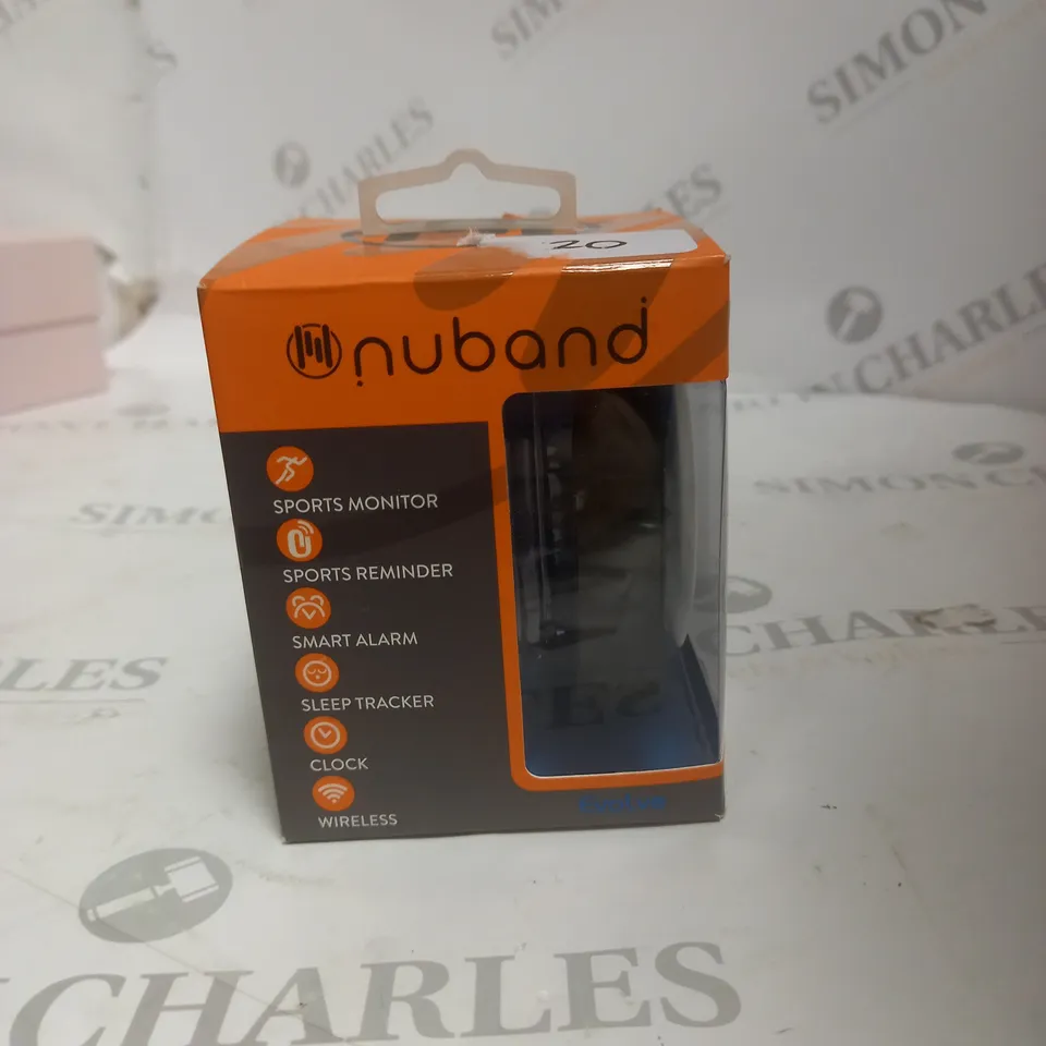 NUBAND EVOLVE MULTI SPORT ACTIVITY AND SLEEP TRACKER