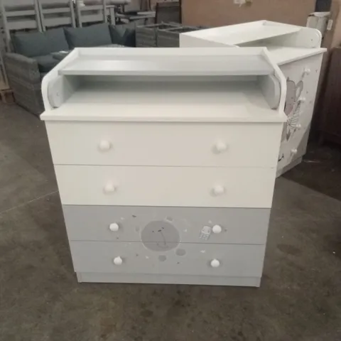 DESIGNER CHANGING DRESSER MODEL 800, BEAR LINE