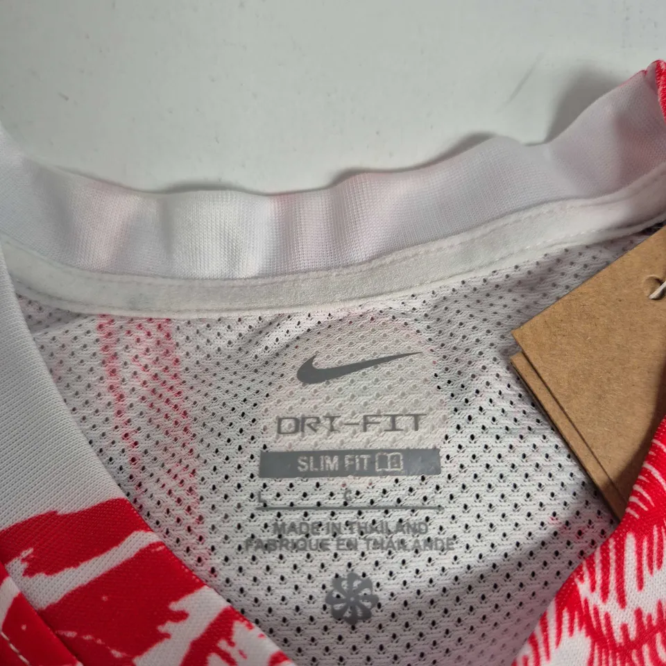 NIKE MEN'S DRI-FIT SLIM FIT TOP – SIZE L (CD0699-100)