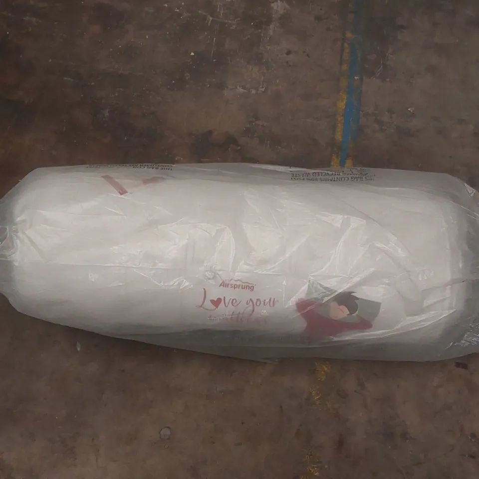 QUALITY BAGGED AND ROLLED AIRSPRUNG 90CM SINGLE MATTRESS