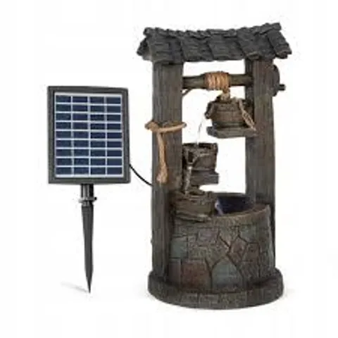 BOXED BLUMFELDT GARDEN FOUNTAIN WITH A DECORATIVE HOME POT 4 LEVELS BATTERY