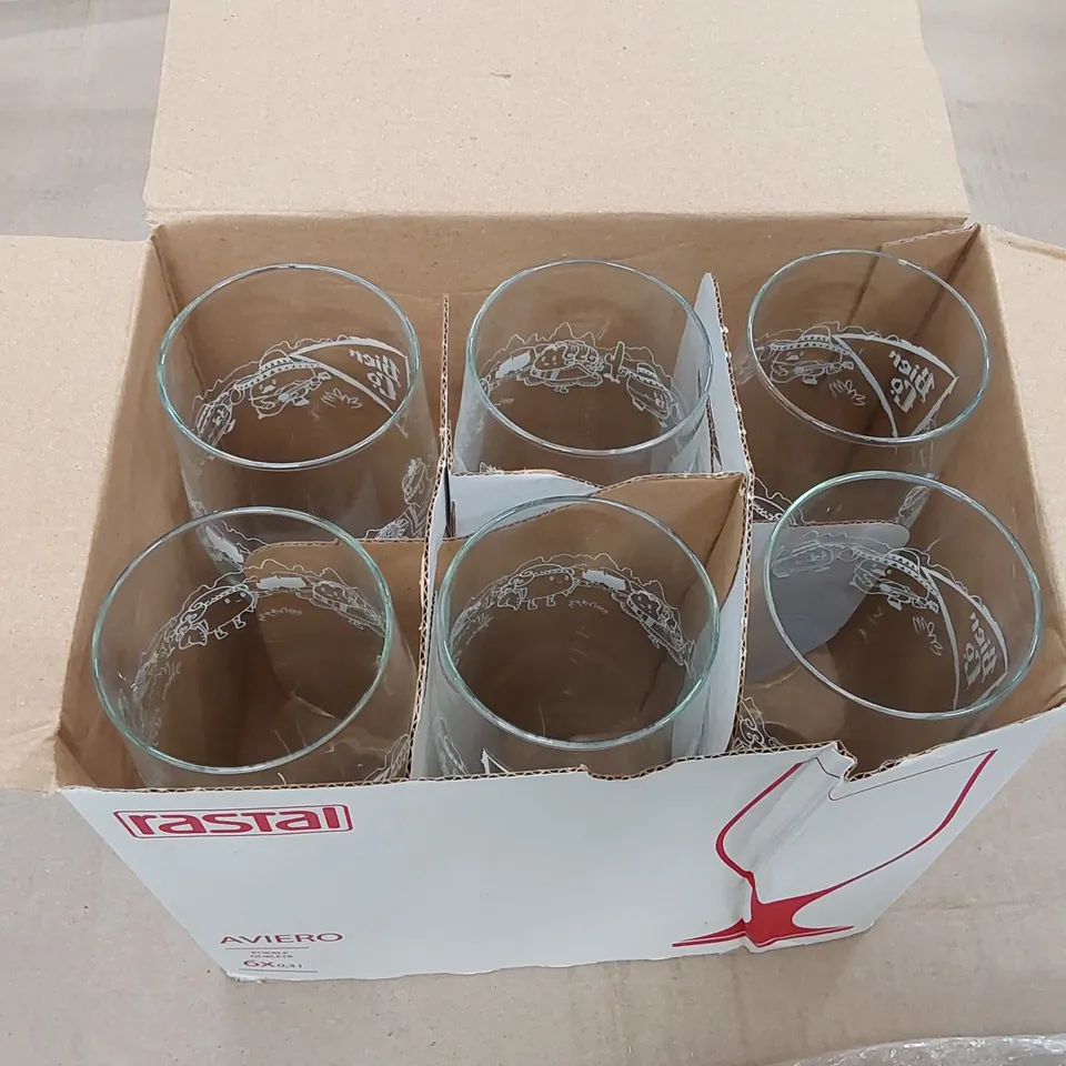 PALLET OF BRAND NEW BIER CO 0.3L BEER GOBLETS // APPROXIMATELY 152 BOXES OF 6X GLASSES