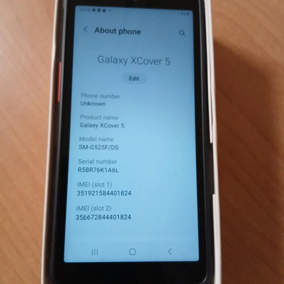 SAMSUNG GALAXY XCOVER 5 SMARTPHONE – BOXED