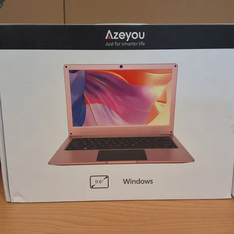 SEALED AZEYOU 11.6" WINDOWS LAPTOP IN ROSEGOLD