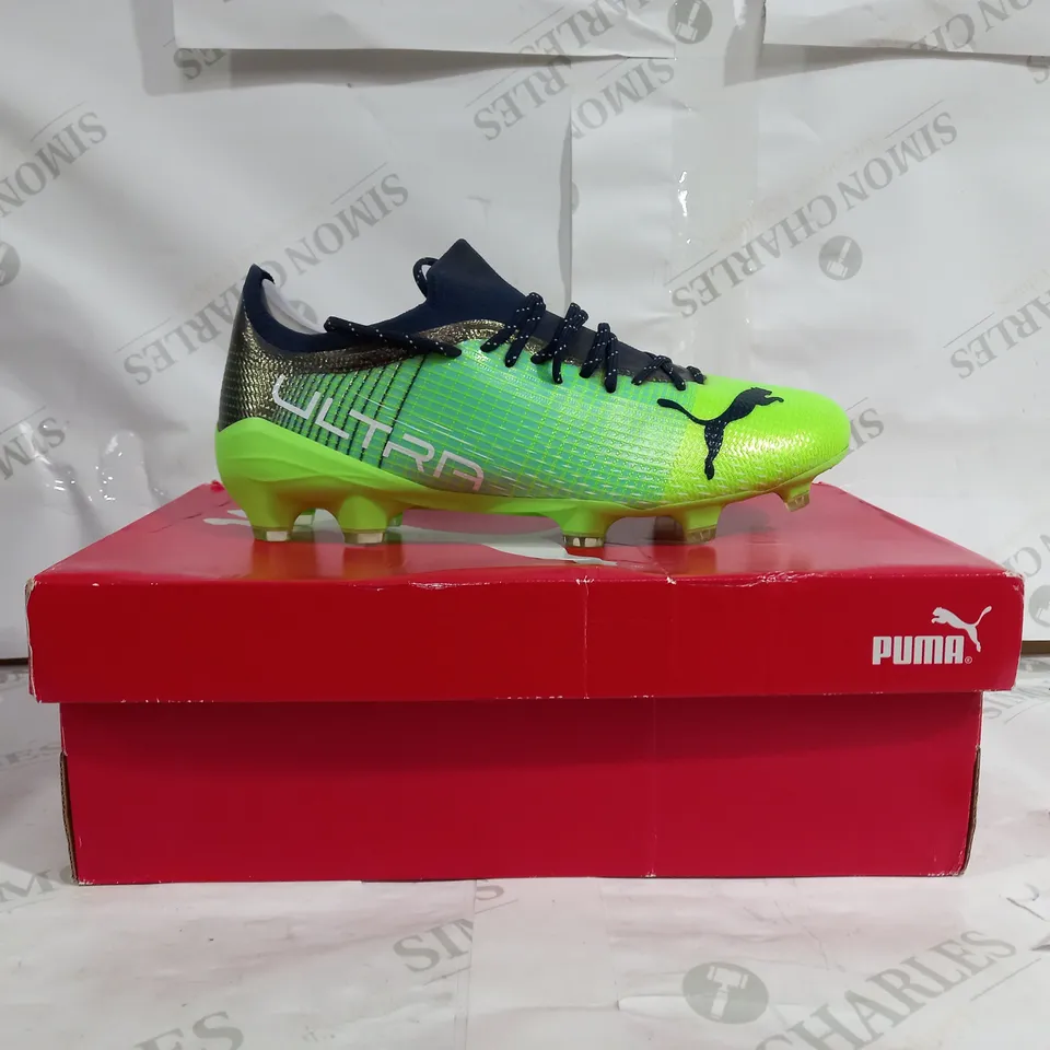 PAIR OF PUMA ULTRA 2.3 FG/AG IN GREEN - UK SIZE 7.5