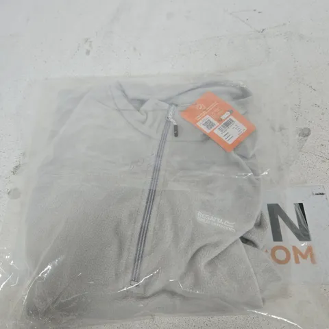 REGATTA FLEECE JACKET – GREY, 1/4-ZIP, REGATTA GREAT OUTDOORS SIZE 16