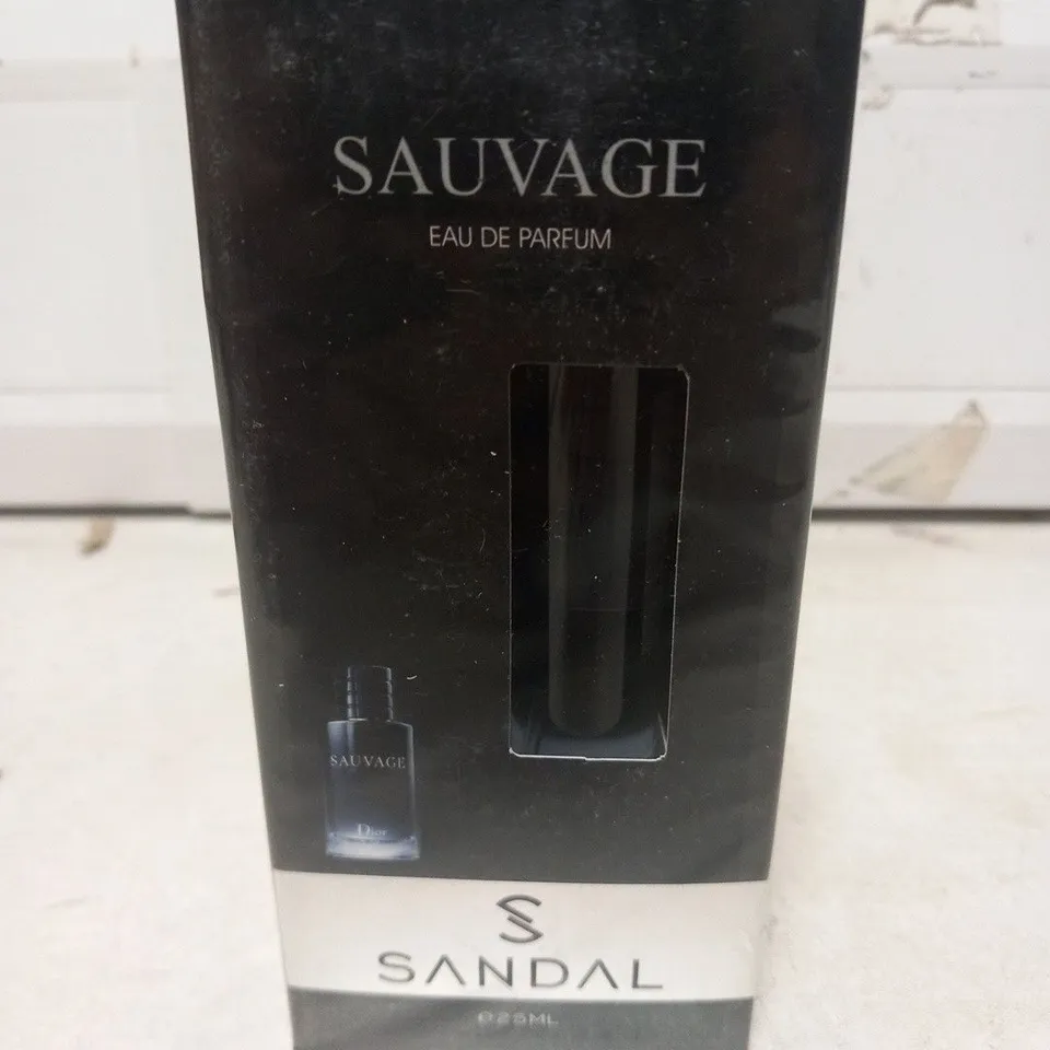 BOXED AND SEALED SAUVAGE EAU DE PARFUM SANDAL 25ML