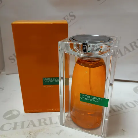 UNITED COLORS OF BENETTON WOMAN EAU DE TOILETTE 125ML