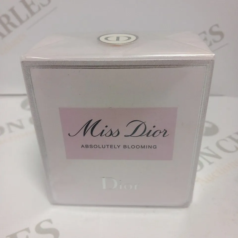 BOXED AND SEALED MISS DIOR ABSOLUTELY BLOOMING EAU DE PARFUM 50ML