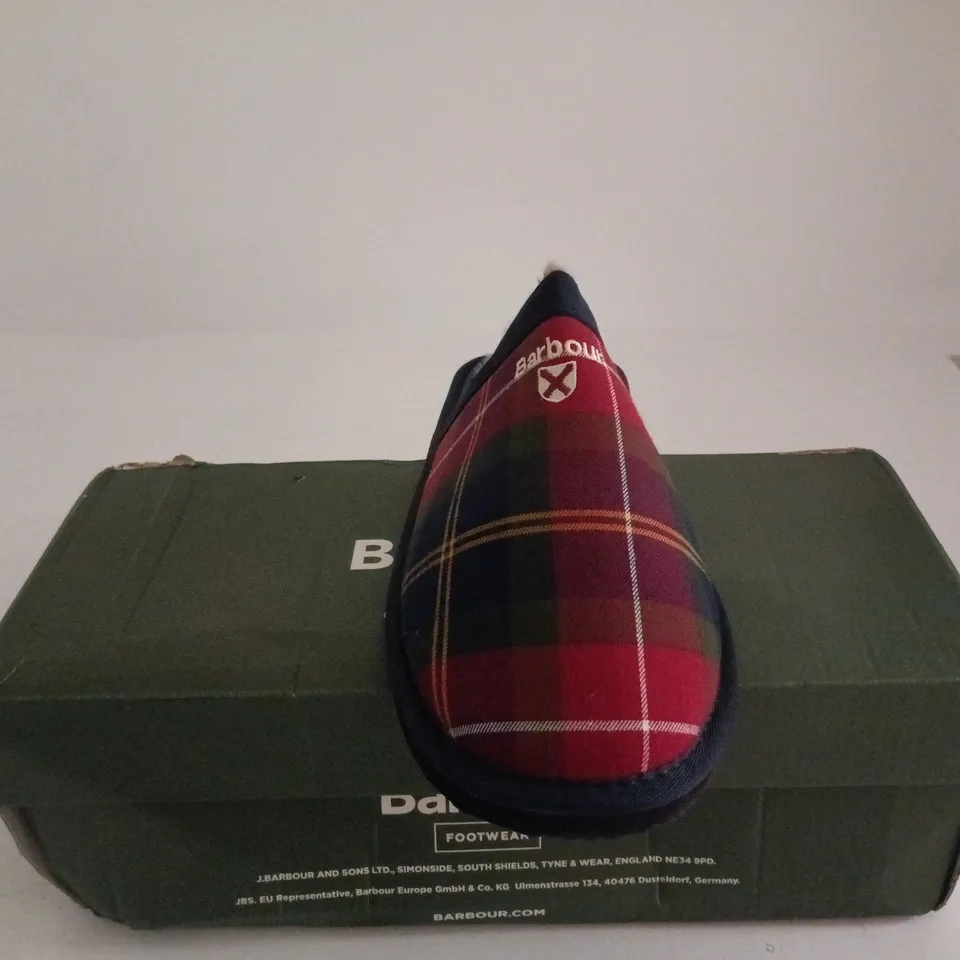 BARBOUR EVERITT MULE SLIPPER UK 9 BOXED